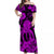 Hawaii Matching Dress and Hawaiian Shirt Polynesia Purple Octopus LT13 - Polynesian Pride