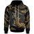 Pohnpei Micronesia Custom Hoodie Polynesian Tattoo Gold Version Unisex Gold - Polynesian Pride