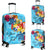 Tonga Custom Personalised Luggage Covers - Tropical Style Blue - Polynesian Pride