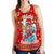 (Custom Personalised) Hawaii Christmas Santas Surf Mele Kalikimaka Women Tank Top - LT2 - Polynesian Pride