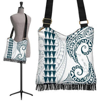 Hawaii Polynesian Crossbody Boho Handbag Blue Crossbody Boho Handbag One Size Blue - Polynesian Pride