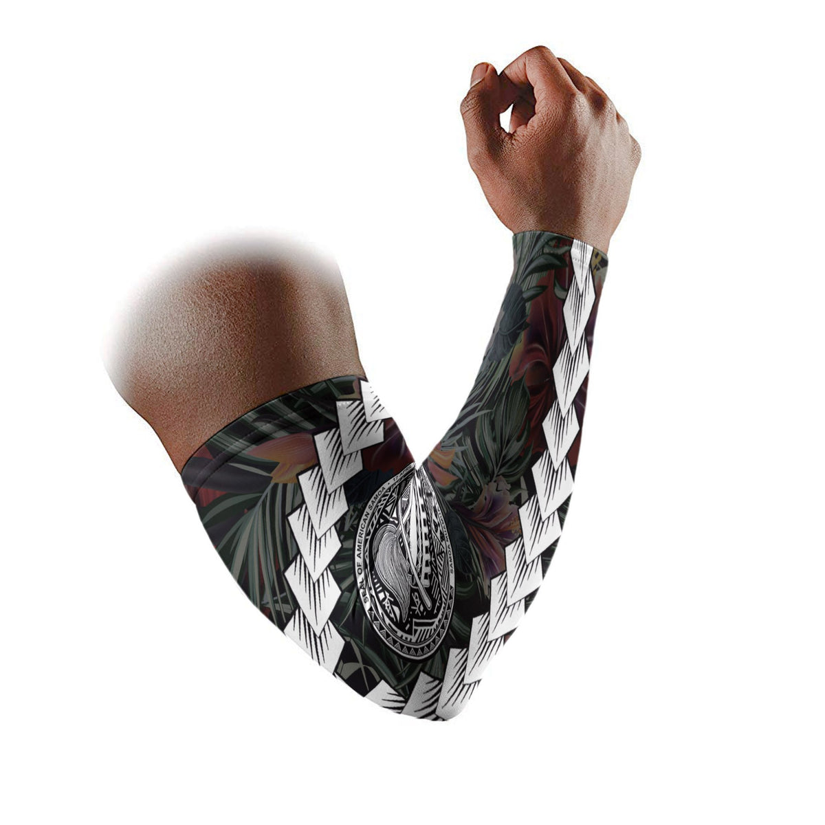 American Samoa Arm Sleeve - Chain Polynesian Pattern - Polynesian Pride