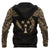 Kosrae Micronesian Hoodie Gold Heart Shield - Polynesian Pride