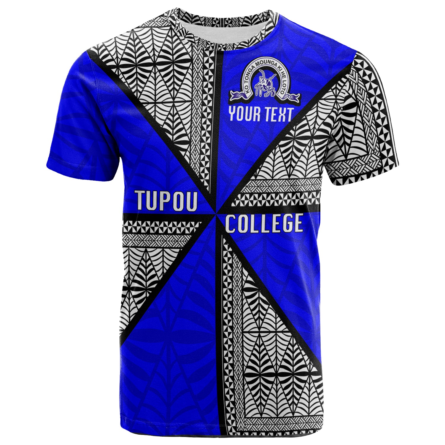 Custom Tonga Tupou College T Shirt Tongan Patterns LT20 Unisex Green - Polynesian Pride