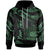 Samoa Polynesian Custom Hoodie Polynesian Tattoo Green Version Unisex Green - Polynesian Pride