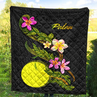 Palau Polynesian Quilt - Plumeria Tribal - Polynesian Pride