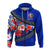 Custom Waianae High School Zip up Hoodie Hawaiian Hibiscus Flowers LT20 - Polynesian Pride