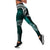 Samoa Custom Personalised Legging - Samoa Seal Wave Style (Green) - Polynesian Pride