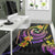 Polynesian Custom Personalised Area Rugs - Plumeria Flowers with Spiral Patterns - Polynesian Pride