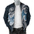 Tuvalu Polynesian Men's Bomber Jacket - Ocean Style - Polynesian Pride