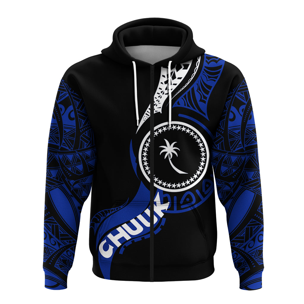 Chuuk Zip up Hoodie Micronesia Pride LT12 - Polynesian Pride
