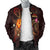 Cook Islands Polynesian Men's Bomber Jacket - Legend of Cook Islands (Red) - Polynesian Pride