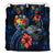 Tonga Polynesian Bedding Set - Blue Turtle Hibiscus - Polynesian Pride