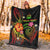 Vanuatu Polynesian Personalised Premium Blanket - Legend of Vanuatu (Reggae) - Polynesian Pride