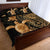 Polynesian Turtle Quilt Bed Set Honu Family Gold LT4 - Polynesian Pride