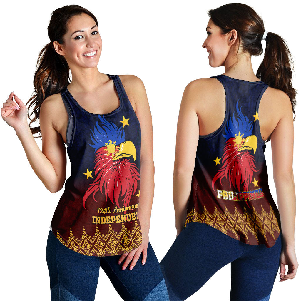 The Philippines Independence Anniversary 124th Years Women Tank Top - LT12 - Polynesian Pride
