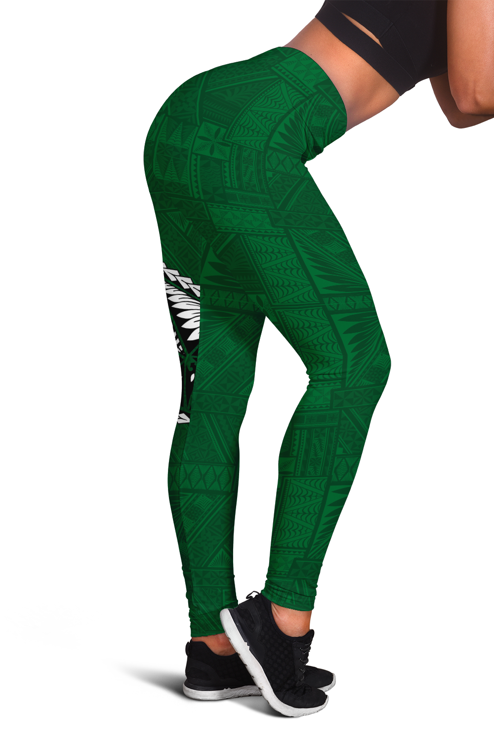 Tonga Saineha High School Tongan Patterns Legging - LT12 - Polynesian Pride