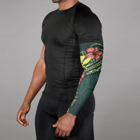 Polynesian Hawaii Arm Sleeve - Hibiscus With Seal - Polynesian Pride