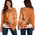 Chuuk Women's Off Shoulder Sweater - Chuuk Spirit - Polynesian Pride