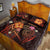 Vanuatu Polynesian Quilt Bed Set - Legend of Vanuatu (Red) - Polynesian Pride