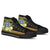 Northern Mariana Islands High Top Shoes - Polynesian Gold Patterns Collection - Polynesian Pride