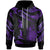 New Caledonia Custom Hoodie Polynesian Tattoo Purple Version Unisex Purple - Polynesian Pride