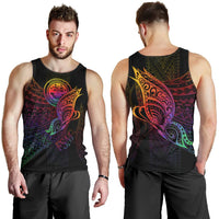 Federated States of Micronesia Men Tank Top - Butterfly Polynesian Style - Polynesian Pride