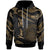 Palau Polynesian Custom Hoodie Polynesian Tattoo Gold Version Unisex Gold - Polynesian Pride