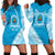 (Custom Personalised) Lavengamalie College Tonga Hoodie Dress Happy 42nd Anniversary LT13 Blue - Polynesian Pride