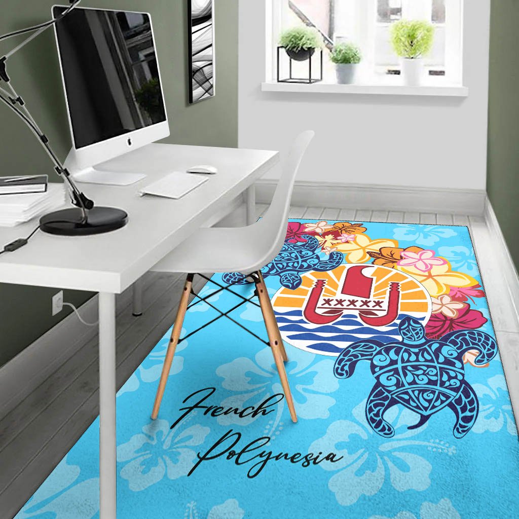 French Polynesia Area Rug - Tropical Style - Polynesian Pride