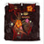 Vanuatu Polynesian Bedding Set - Legend of Vanuatu (Red) - Polynesian Pride