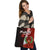 Pohnpei Micronesia Tote Bags - Coat Of Arm With Hibiscus Tote Bag One Size Red - Polynesian Pride