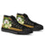 Niue High Top Shoes - Polynesian Gold Patterns Collection - Polynesian Pride