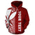 Polynesian Hawaii (Kanaka Maoli) Custom Hoodie Red Line - Polynesian Pride