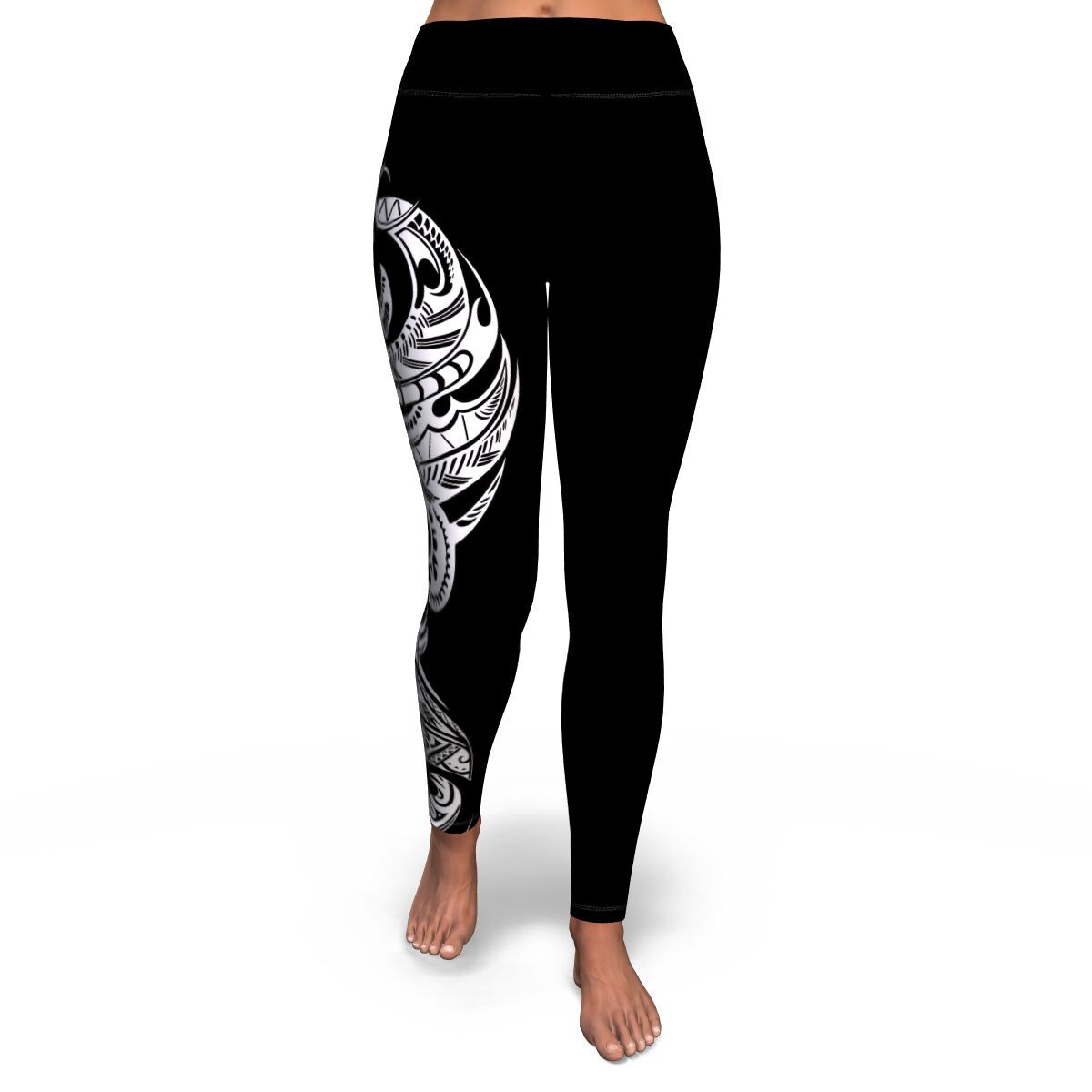 Polynesian Legging - Polynesian Tattoo Design Legging NN0 - Polynesian Pride