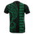 Kanaka Map Polynesian T shirt Green - Polynesian Pride