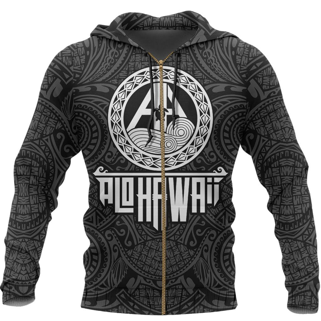 Hawaii Zipper Hoodie - Polynesian Pride