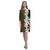 Polynesian Rhea Loose Round Neck Dress - Yellow Hibiscus Women Yellow - Polynesian Pride