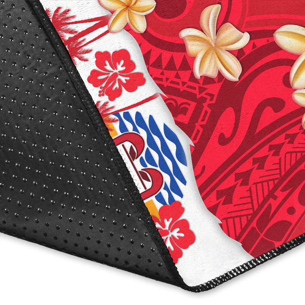 (Custom Personalised) Tahiti Polynesian Area Rug Mythical Destination LT13 - Polynesian Pride