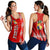 Kingdom of Tonga Women Racerback Tank 2021 Tonga National Day LT13 Red - Polynesian Pride