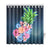 Pineapple Hibiscus Pattern Shower Curtain - Polynesian Pride