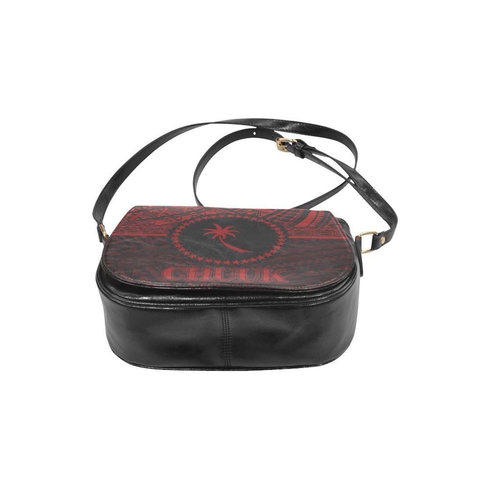 Chuuk States Classic Saddle Bag - Red Version - Polynesian Pride