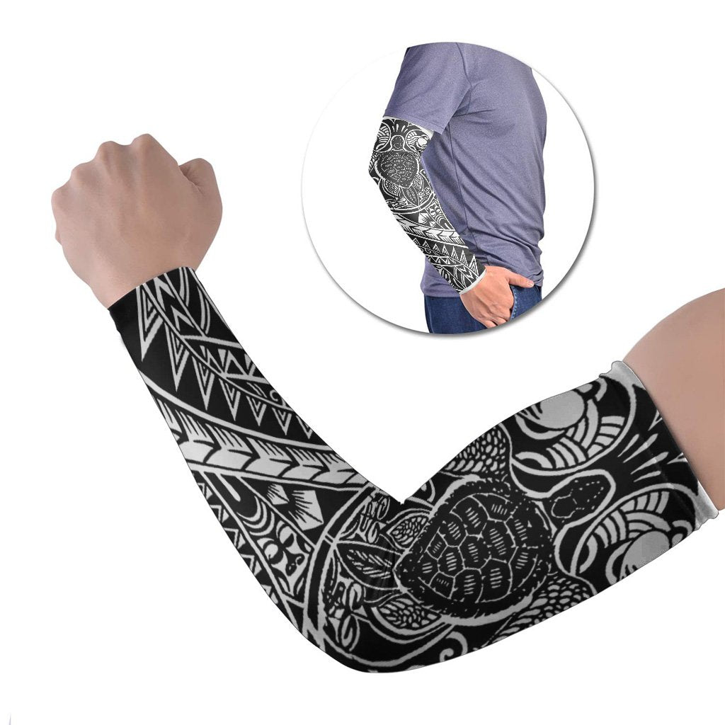 Polynesian Arm Sleeve 59 (Set of Two) Set of 2 Black - Polynesian Pride