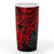 Tahiti Polynesian Tumbler - Red - Polynesian Turtle One Style Black - Polynesian Pride