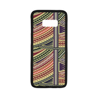 Polynesian 04 Rubber Phone Case One Size Samsung Galaxy S8 Plus Black - White - Polynesian Pride