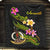 Vanuatu Polynesian Quilt - Plumeria Tribal - Polynesian Pride