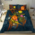 Nauru Polynesian Personalised Bedding Set - Legend of Nauru (Blue) - Polynesian Pride