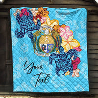 Nauru Custom Personalised Premium Quilt - Tropical Style - Polynesian Pride