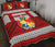 (Custom Personalised) Tonga Quilt Bed Set Be Unique Version 03 Red LT13 - Polynesian Pride