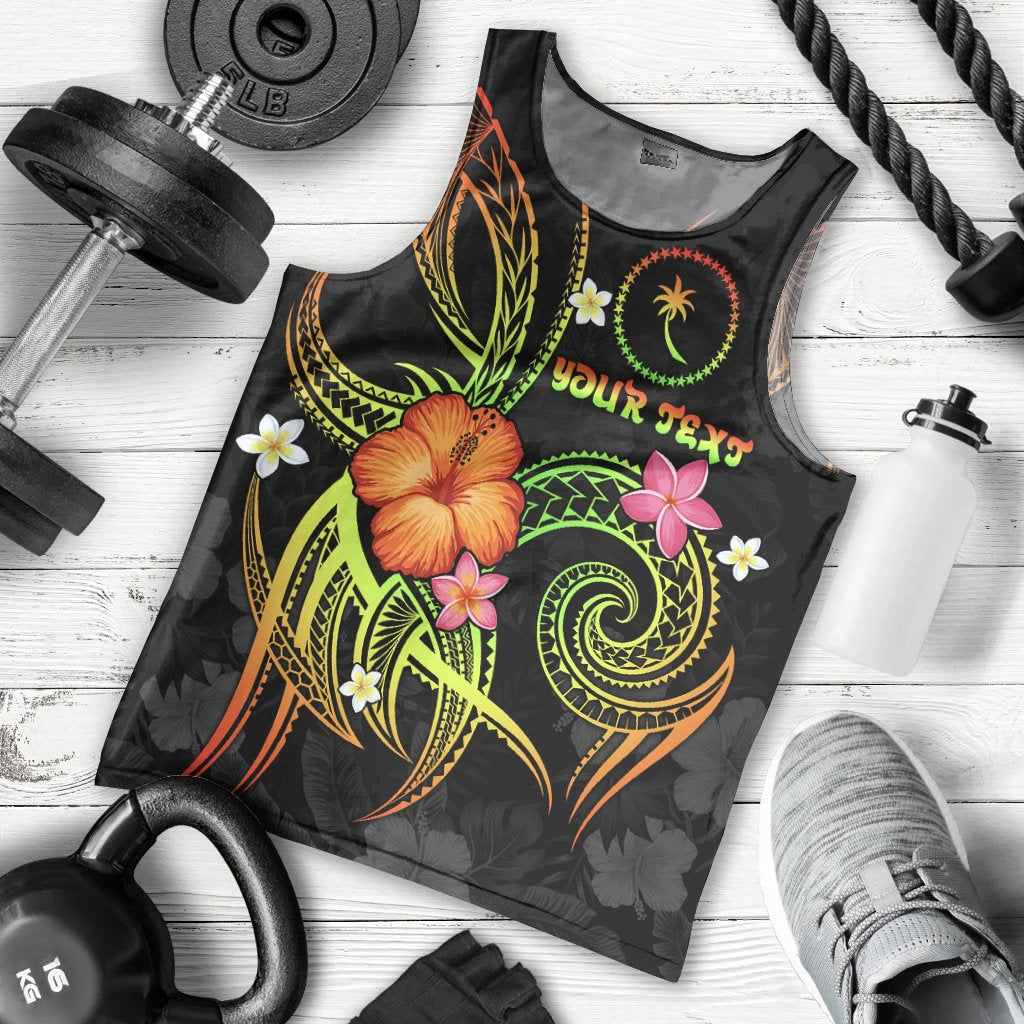 Chuuk Polynesian Personalised Men's Tank Top - Legend of Chuuk (Reggae) Reggae - Polynesian Pride